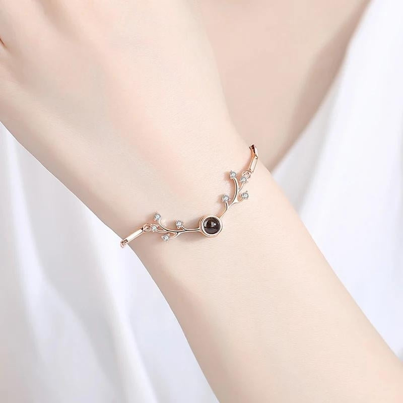 Bracelet Manchette Or Fantaisie Pour Femme - Ajustable, Hypoallergénique, Cadeau Anniversaire élégant
