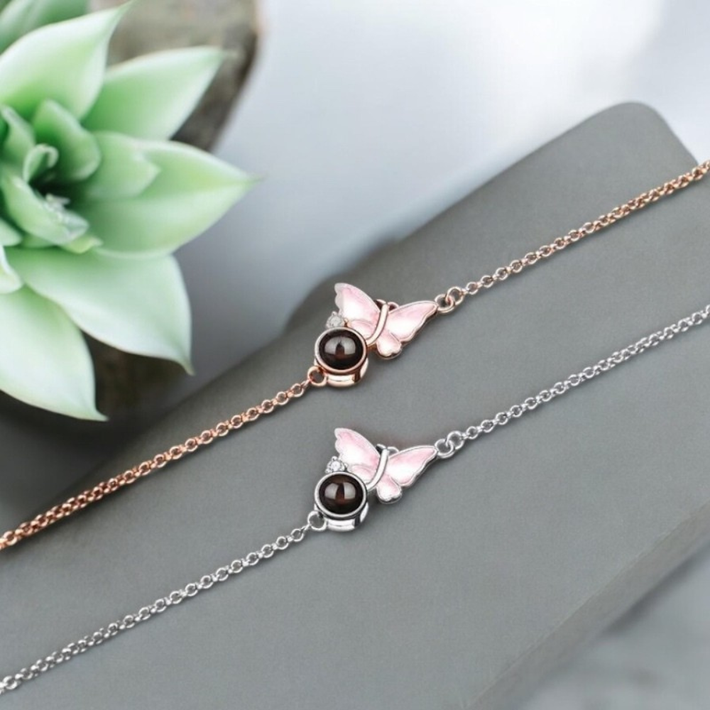 Bracelet Photo Personnalisé Elina en argent 925