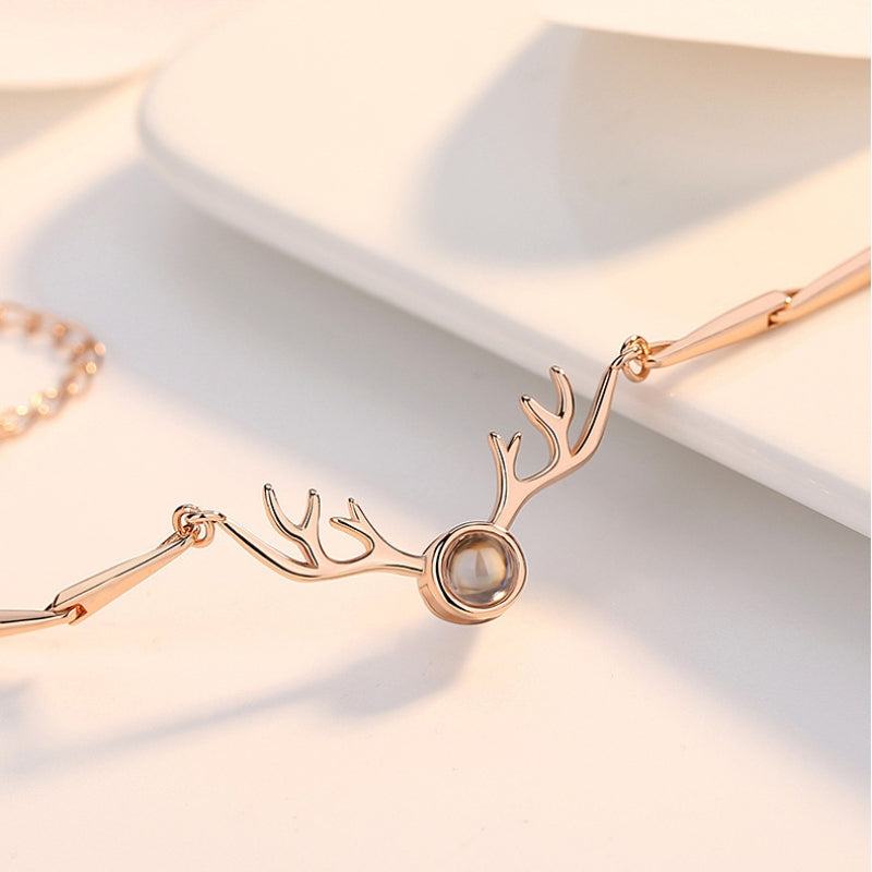 Bracelet Photo Personnalisé eira avec perle de projection