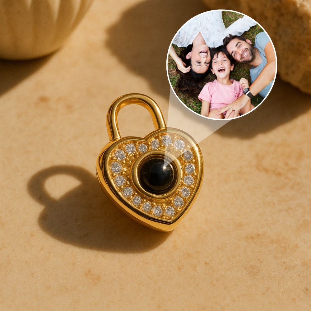 Charm Bracelet Photo Personnalisé projection