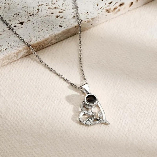 Collier Photo Projection pour Femme
