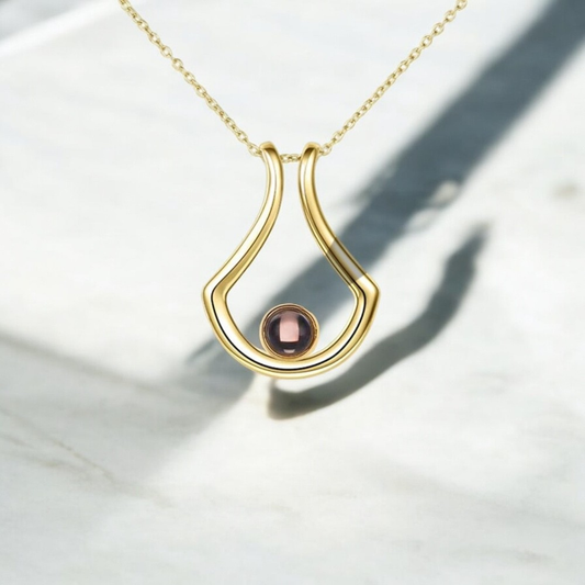 Collier Photo Projection pour Femme Athéna