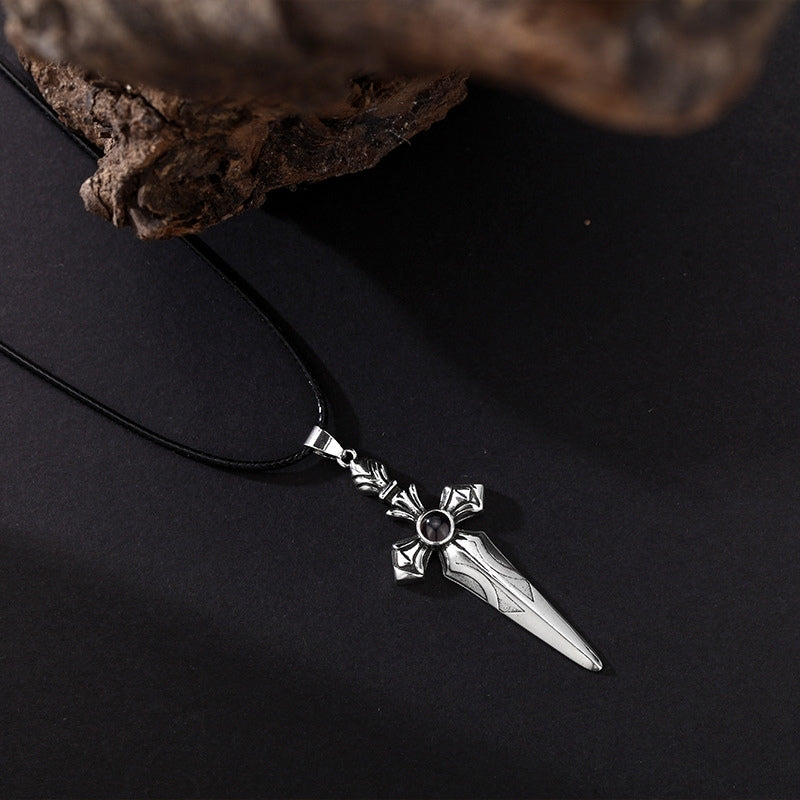 Collier et Pendentif Photo Personnalisé cadeau homme