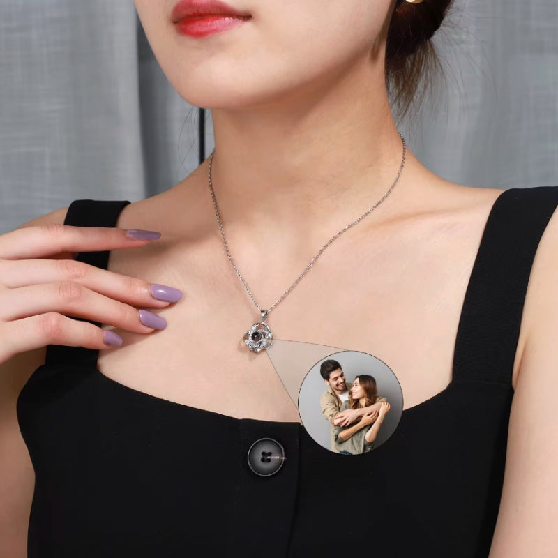 Collier et Pendentif Photo Personnalisée kim