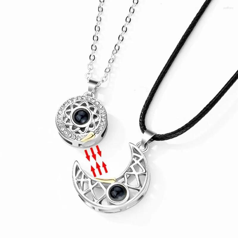 pendentif et collier argent photo personnalisé
