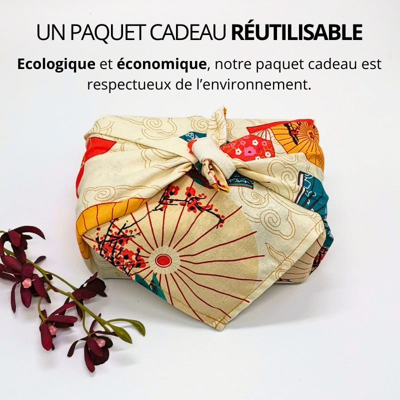 Paquet Cadeau Ecologique en Tissu