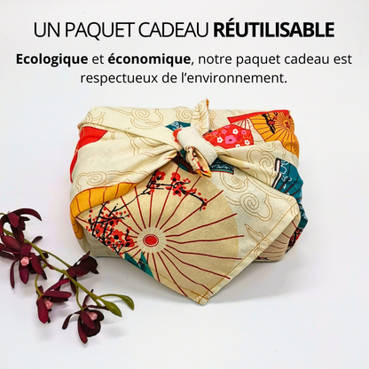 Paquet Cadeau Ecologique en Tissu