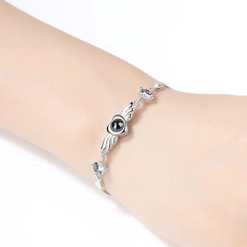 Bracelet Photo Elydia en argent pour femme