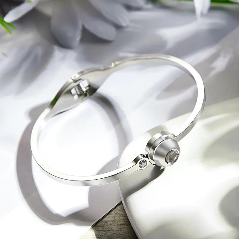 bracelet argent personnalisé projection photo lyana