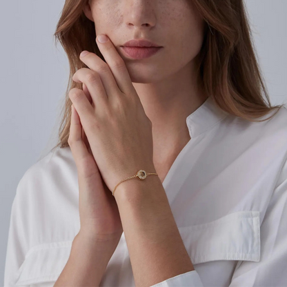 bracelet en argent personnalisé femme