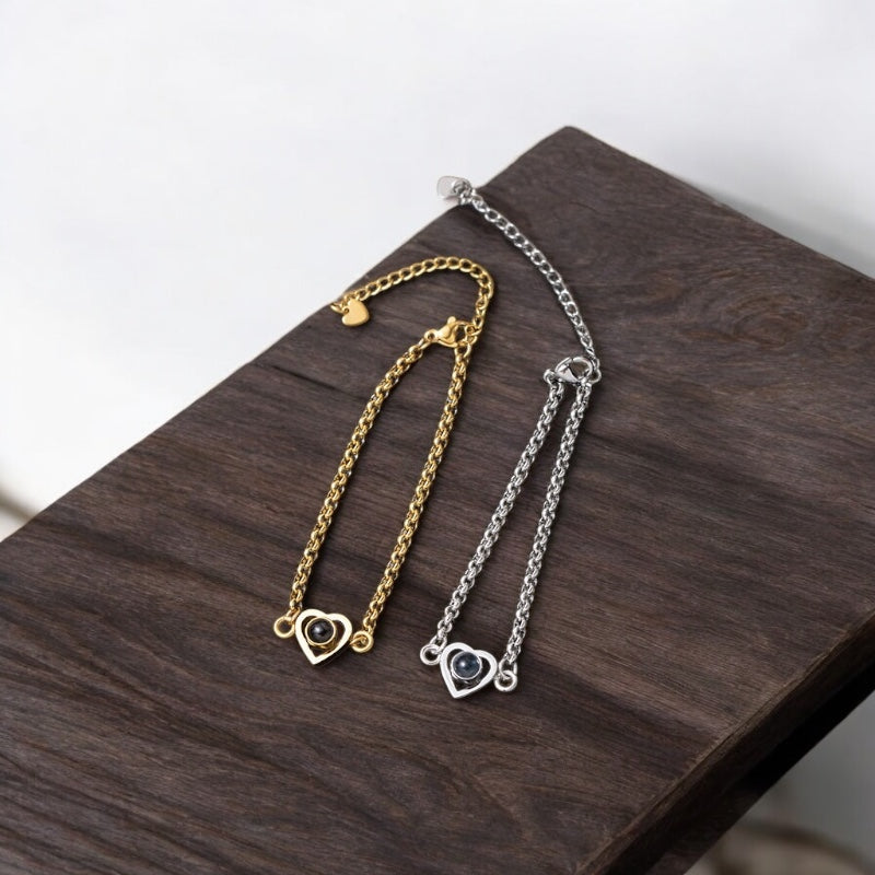  bracelet femme photo or et argent  