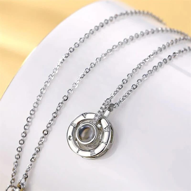 collier pendentif argent personnalisé femme