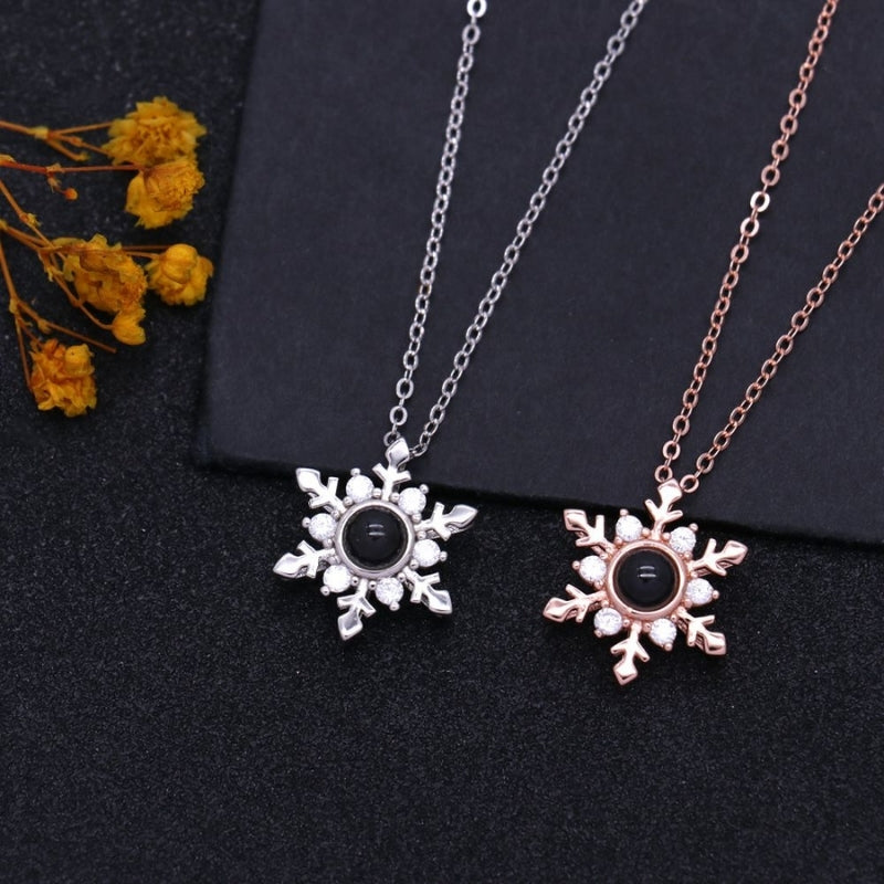 collier pendentif pour femme or rose et argent personnalisé